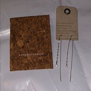 Anthropologie threader earrings